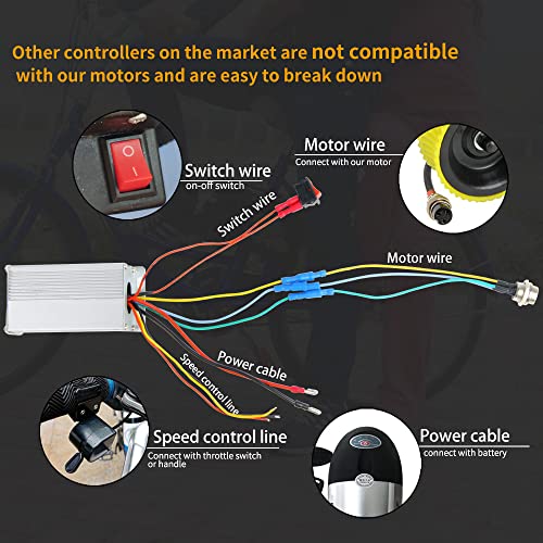 BAIZIFU DIY Electric Bike Conversion Kit 250W Brushless Motor G194540
