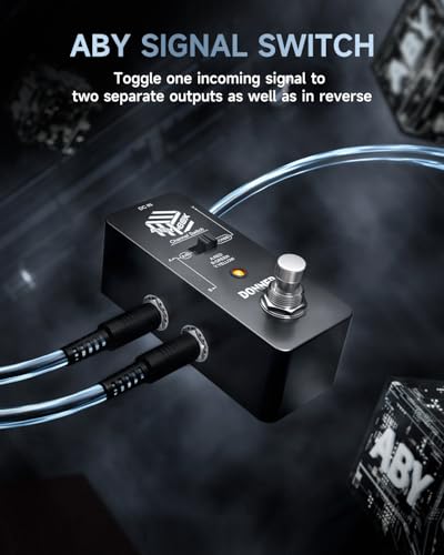 Donner Morpher Mini Distortion Guitar Pedal 3 Modes for Electric Guitar V47970