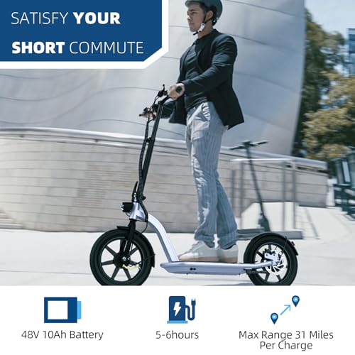 Hiboy MAX Pro Electric Scooter, 22 MPH, 650W Motor, 11" Tires Z64117