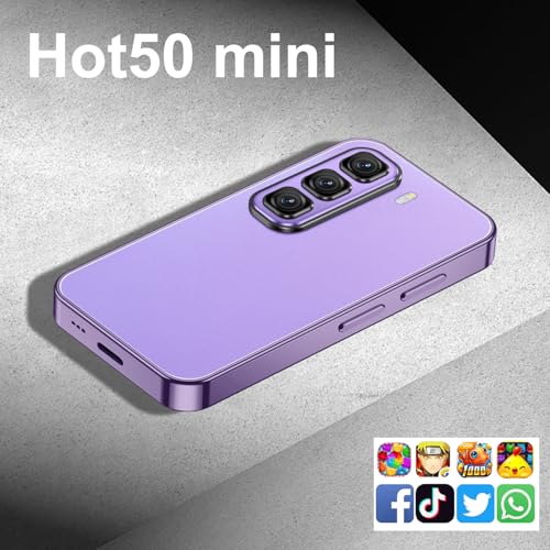 4G Mini Smartphone Unlocked 4.0 Inch HD Display 3GB RAM 32GB Dual SIM Purple V402453