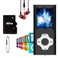 Hotechs MP3 Player with 32GB Memory, FM Radio, Voice Record (Blue) B931379