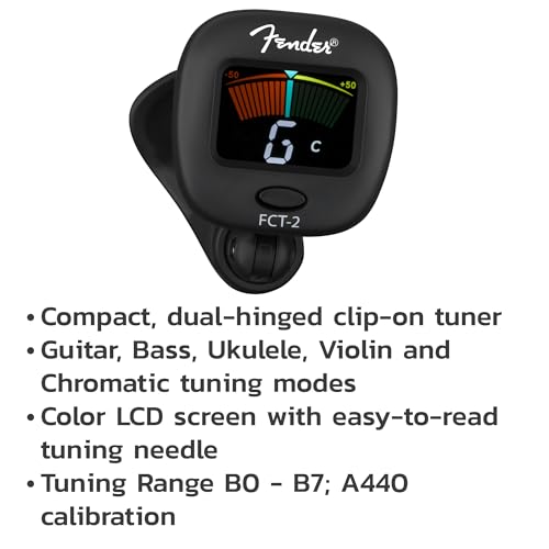 Fender FCT-2 Clip-On Tuner S715