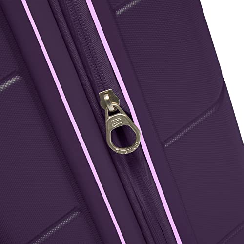 American Tourister Stratum 2.0 Expandable Hardside Carry-on Luggage, Purple Haze R94654