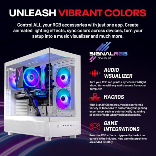 Skytech Blaze4 Mini Gaming PC Desktop, Ryzen 7 5700, RTX 4060, 1TB SSD, 16GB RAM W80305