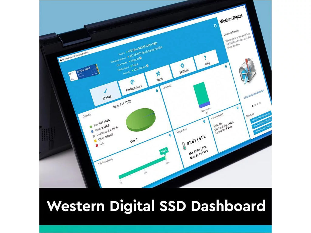 WD Blue 500GB SA510 2.5" Internal SSD O991