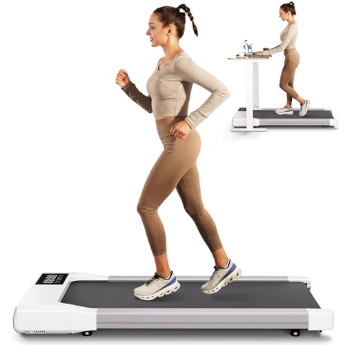 SupeRun Walking Pad, Under Desk Treadmill with Remote Control, 2.5 HP Y8357
