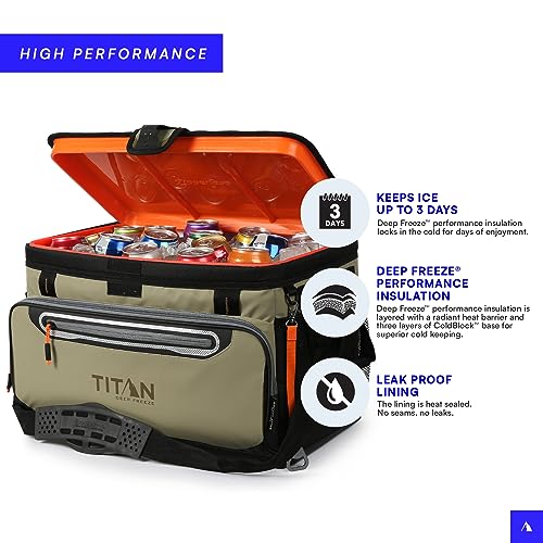 Arctic Zone Titan Deep Freeze Zipperless Hardbody Cooler W899