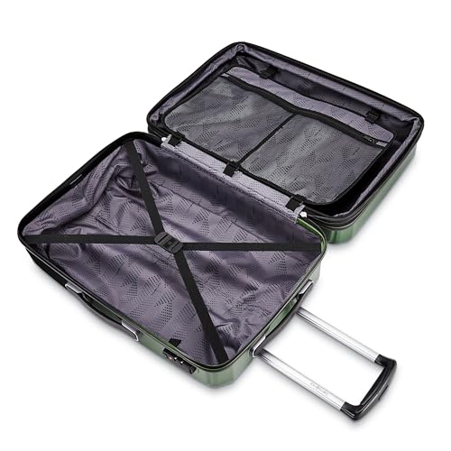 Samsonite Winfield 3 DLX Hardside Expandable Luggage, Silver, Carry-On 20-Inch F64293