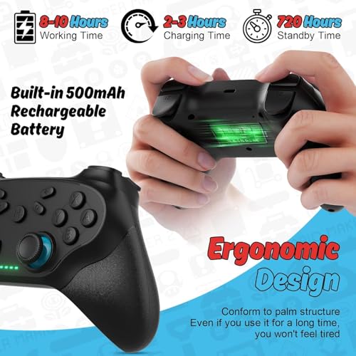 Wireless Controller for Nintendo Switch, 2 Pack X265976