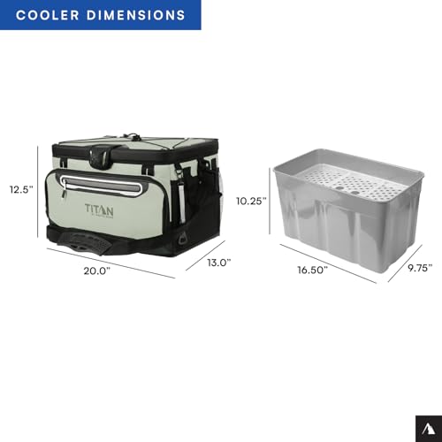 Arctic Zone Titan Deep Freeze Zipperless Hardbody Cooler W899