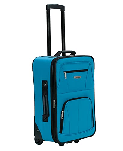 Rockland Journey Softside Upright Luggage Set, Expandable, 4-Piece K56322