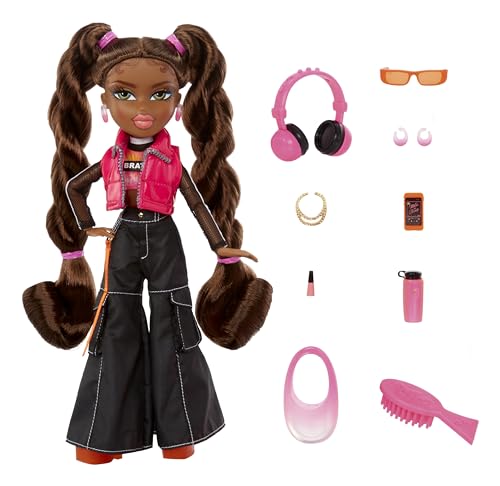 Bratz Alwayz Sasha Fashion Doll with 10 Accessories H43726