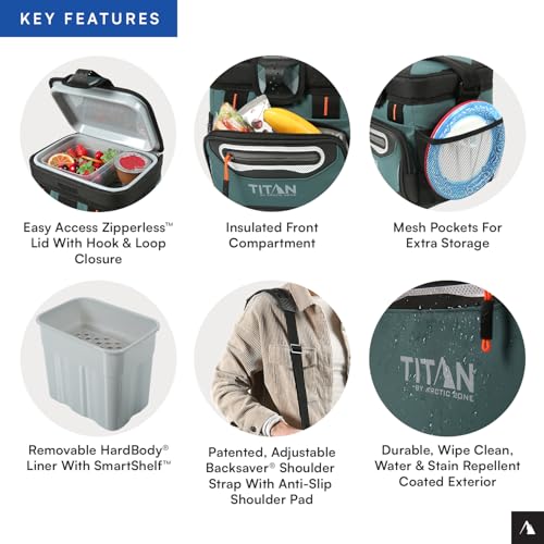 Arctic Zone Titan Deep Freeze Zipperless Hardbody Cooler W899