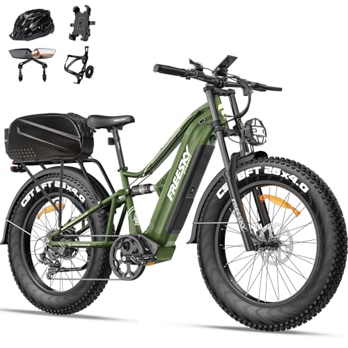 FREESKY 2000W Electric Bike with BAFANG Motor, 48V 30Ah Samsung Battery, 35MPH, 120 Miles Range K7833