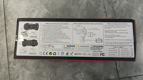 Mostop RC Crawler Truck C24 4x4 Off-Road with LED Light, 2.4Ghz Remote Control G137