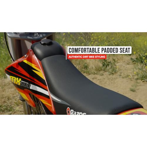 Razor MX500 Red Dirt Rocket Electric Motorcycle Dirt Bike for Adults K95023