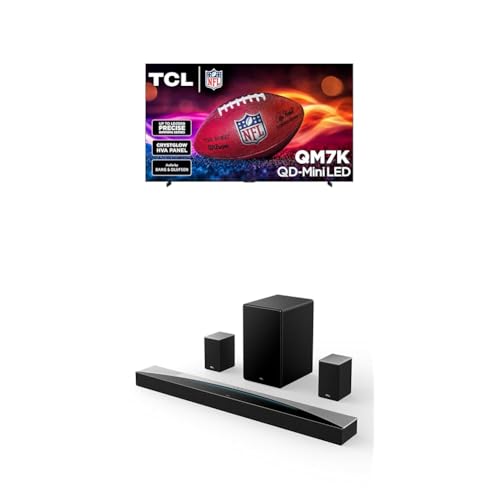 TCL 55-Inch Class QM7K Series QD-Mini LED 4K UHD Google Smart TV S7338