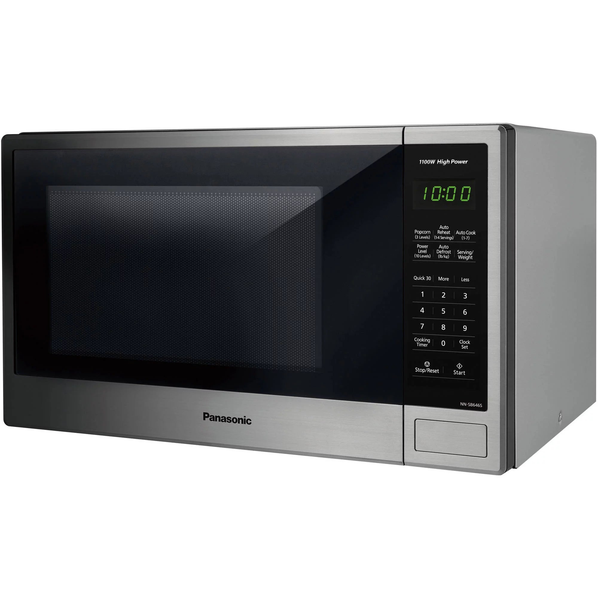 Panasonic 1.3 Cu. Ft. 1100W Countertop Microwave Oven with Genius Sensor E689