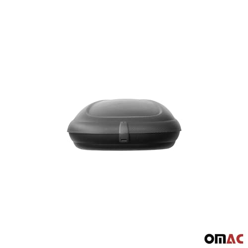 OMAC Car Rooftop Cargo Box 11.3 Cubic Feet Carbon Fiber Textured U552