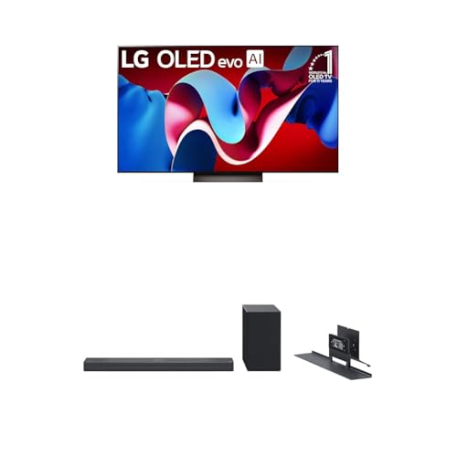 LG 65-Inch Class OLED evo C4 Series Smart TV 4K with Magic Remote E146