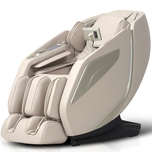 4D Massage Chair Full Body Zero Gravity SL Track Black Y3071