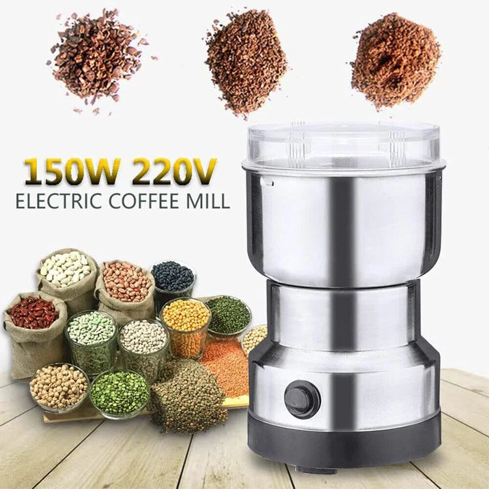 Electric Coffee Grinder with Stainless Steel Blade for Beans, Spices & Herbs Y308