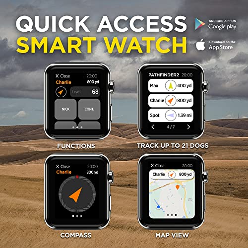 Dogtra Pathfinder 2 GPS Dog Tracker e Collar 9 Mile Range Waterproof Y2564