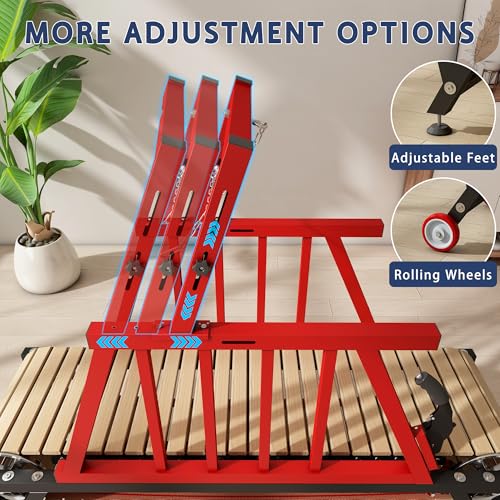 Dog Treadmill for Medium/Large Dogs with Handbrake, Non-Electric Slatmill D366