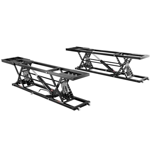 VEVOR Portable Car Lift 7000 LBS Capacity Heavy-Duty Carbon Steel T407236