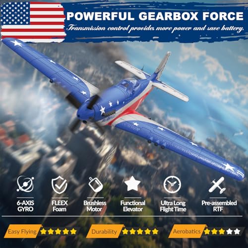 LEAMBE Remote Control Aircraft Plane with 3 Modes for Adults & Kids G436699