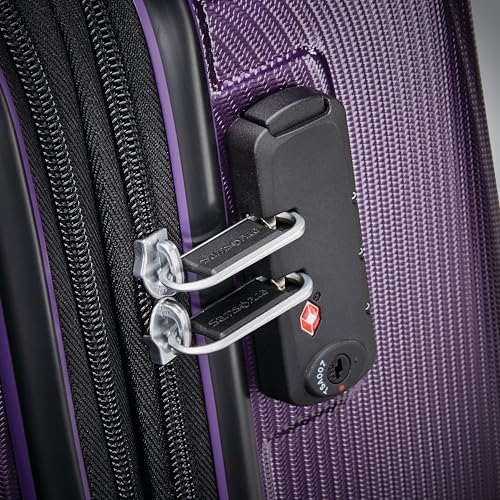 Samsonite Winfield 3 DLX Hardside Expandable Luggage, Silver, Carry-On 20-Inch F64293