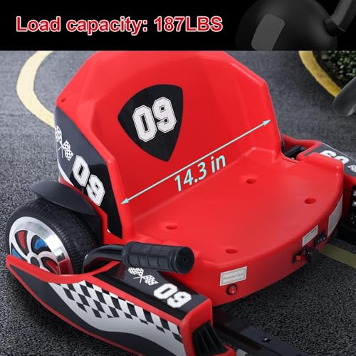 36V Electric Drift Kart for Kids, 350W Motor, 16 MPH S509812