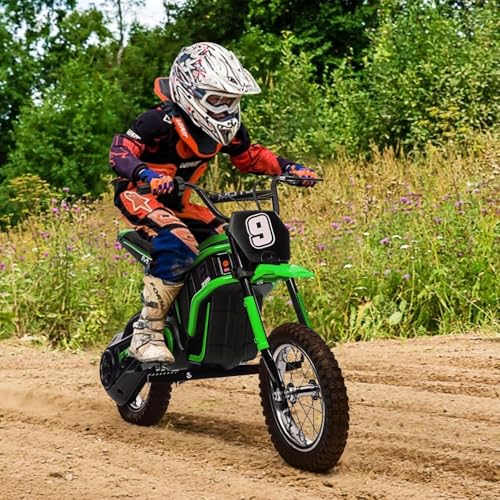 24V 350W Kids Electric Dirt Bike, 3-Speed, Off-Road Ride-On Motorcycle S465