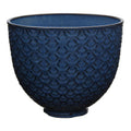 KitchenAid 5 Quart Ceramic Bowl, Blue Mermaid Lace, KSM2CB5