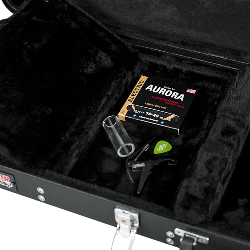 Gator Cases Hard-Shell Wood Case for Electric Guitars (GWE-ELEC) O817