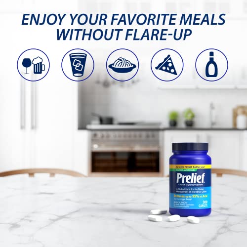 Prelief Acid Reducer Caplets Dietary Supplement, 300 Count H726