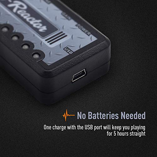 SONICAKE Guitar Headphone Amp Mini Rechargeable Plug-in V111762