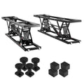 VEVOR Portable Car Lift, 7,000 LBS Capacity, 26.8" Max. Height, Heavy-Duty Carbon Steel Truck Lift with 120V Power Unit
