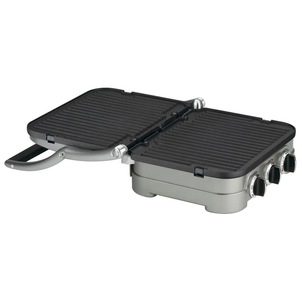Cuisinart Multifunctional Griddle, Grill and Panini Press with Deco Gear Spice Mill D1919