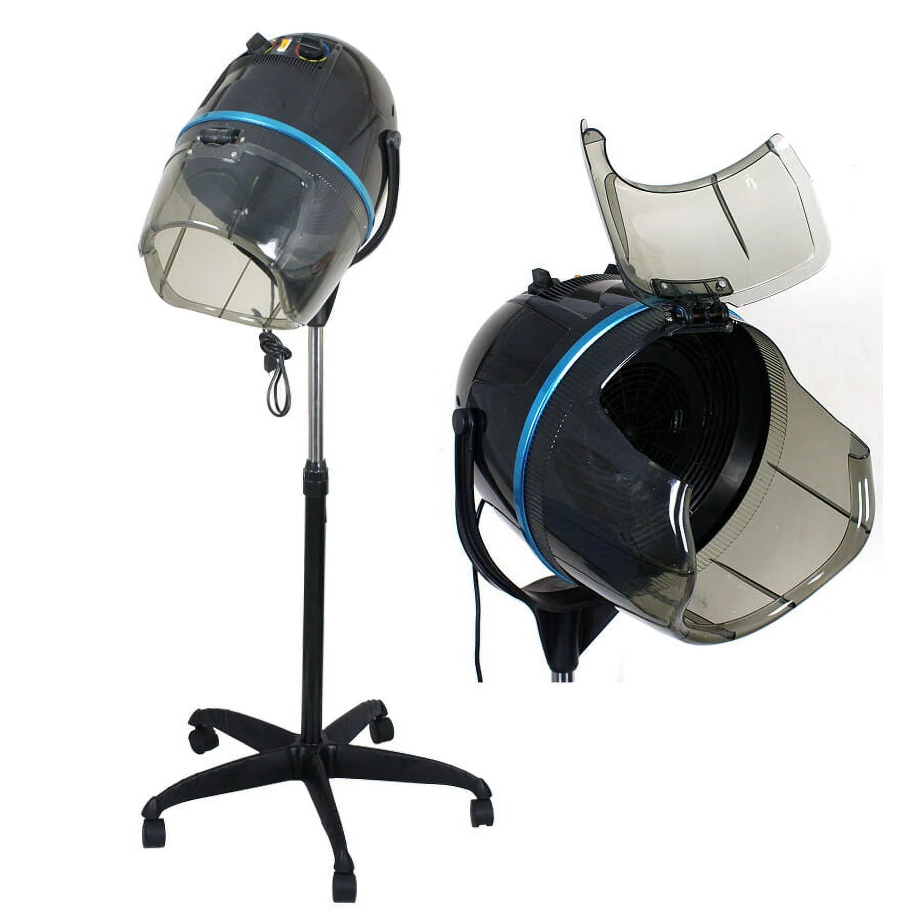 ZENSTYLE 1300W Rolling Floor Hair Dryer Black U5644