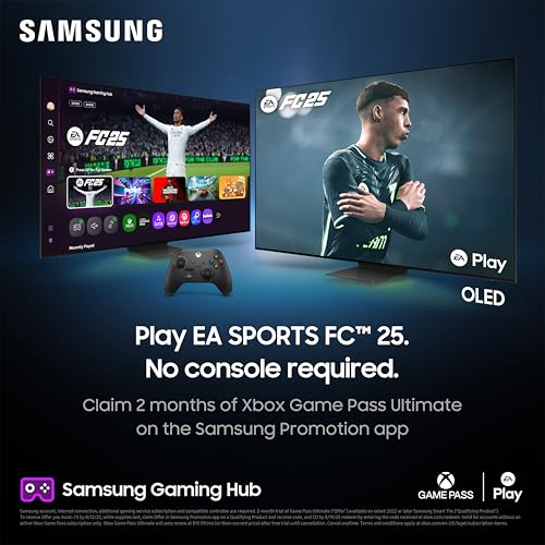 Samsung 43-Inch Crystal UHD U8000F 4K Smart TV (2025 Model) H556