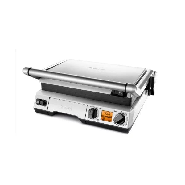 Breville BGR820XL Smart Electric Countertop Grill, Brushed Stainless Steel L211829
