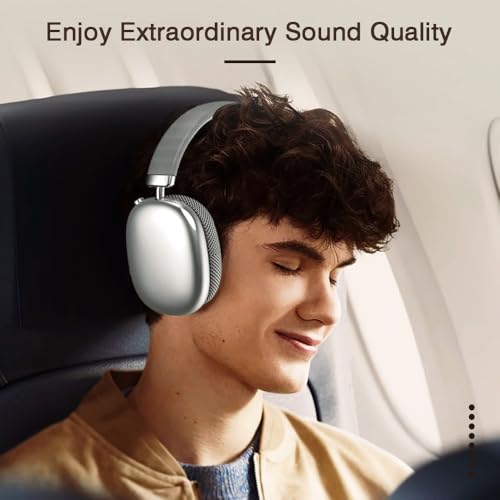 Wireless Over Ear Headphones Noise Canceling Bluetooth with Microphone Q11292