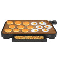 Bella Extra Large Ceramic Griddle with Integrated Warming Tray