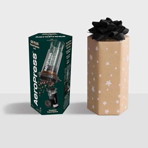 AeroPress Go Travel Coffee Press Kit - Portable 3-in-1 Coffee Maker E954
