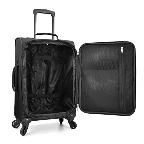 U.S. Traveler Rio Expandable Carry-on Luggage, Orange R95197