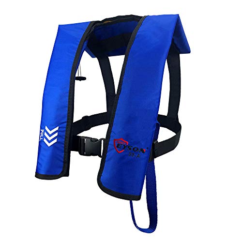 Eyson Inflatable Life Jacket Automatic Manual Blue G195974