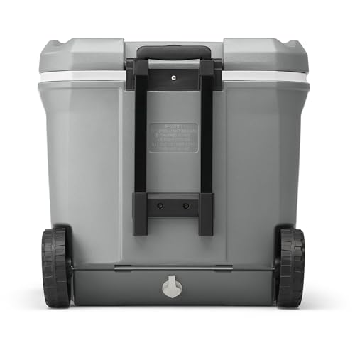 Coleman Classic Series Insulated Rolling Cooler, 65-Quart, Leak-Resistant F832