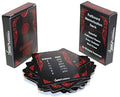 Fretboard Memorization Deck Guitar Flash Cards, Learn Key Signatures, Chord Formulas, Open & Bar Shapes, for Beginners, Intermediate Players & Homeschool Learners, 54-Card Pack