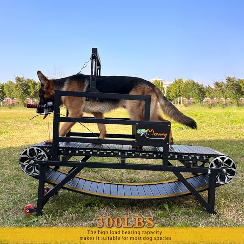 Dog Treadmill with Disc Brake and Speedometer for Large Dogs, 300 lbs Capacity R894122